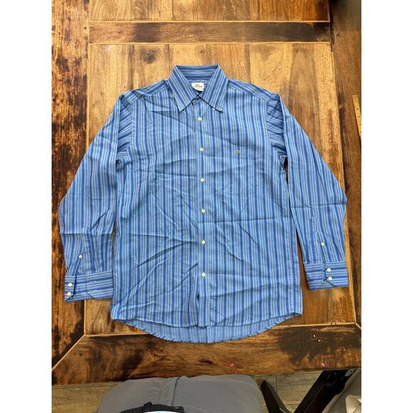 Robert Graham Blue Knowledge Wisdom Truth Button Down Shirt Size Large - Picture 7 of 7